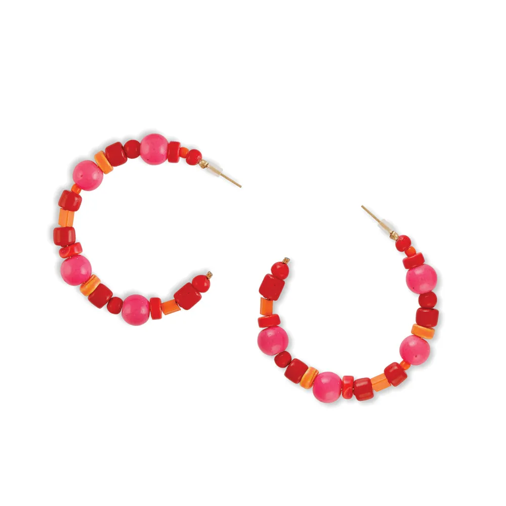 RED PILLS EARRING sold by Myra Bag product image thumbnail 2