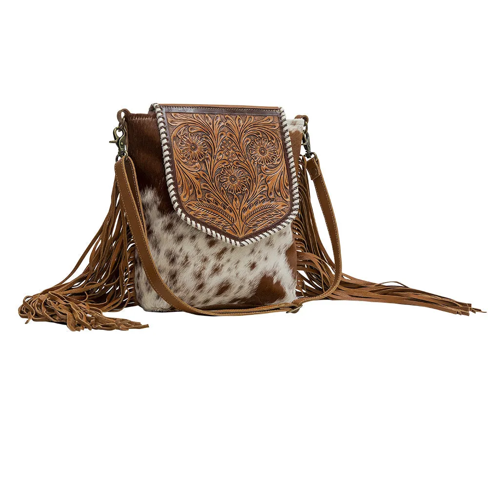 Squander Hand-Tooled Bag sold by Myra Bag product image thumbnail 2