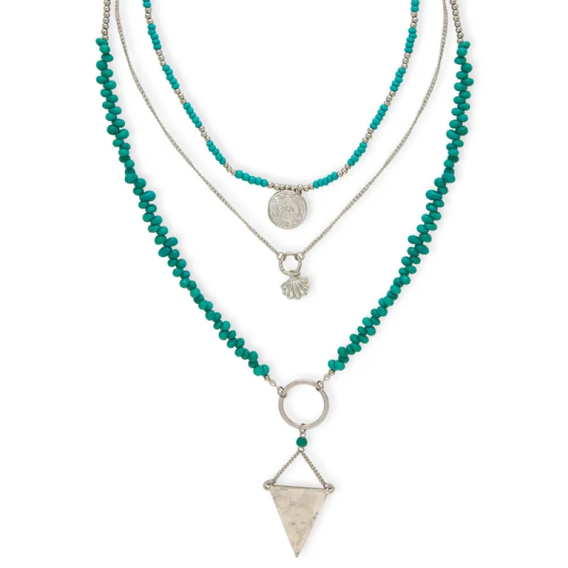 Hampshire Blues Necklace sold by Myra Bag