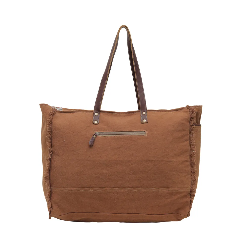 Saddle Weekender Bag sold by Myra Bag product image thumbnail 3