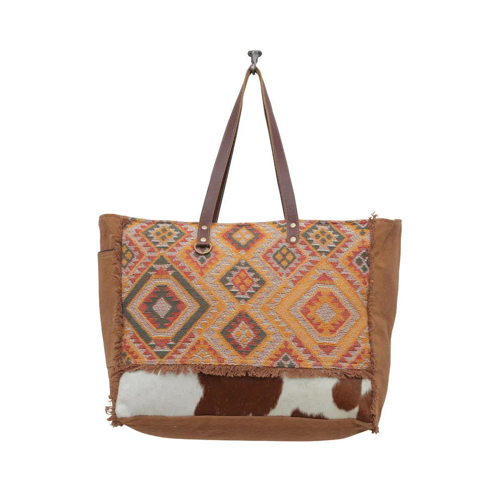 Saddle Weekender Bag sold by Myra Bag product image thumbnail 4