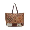 Saddle Weekender Bag sold by Myra Bag