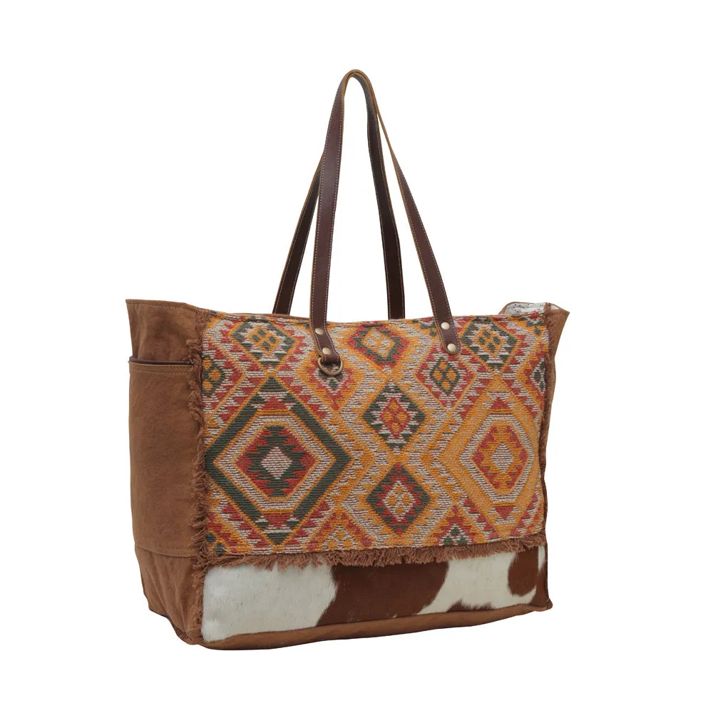 Saddle Weekender Bag sold by Myra Bag product image thumbnail 2