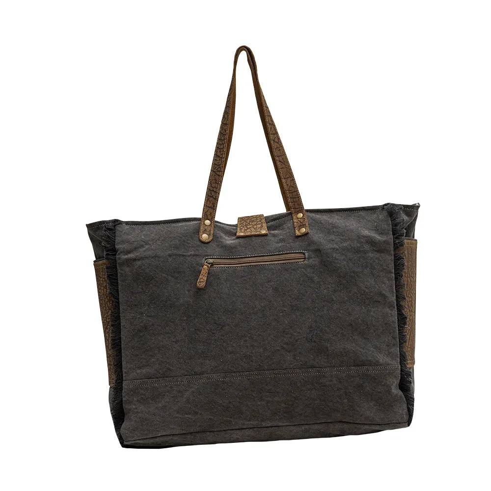 Asher Canvas And Hairon Bag sold by Myra Bag product image thumbnail 3