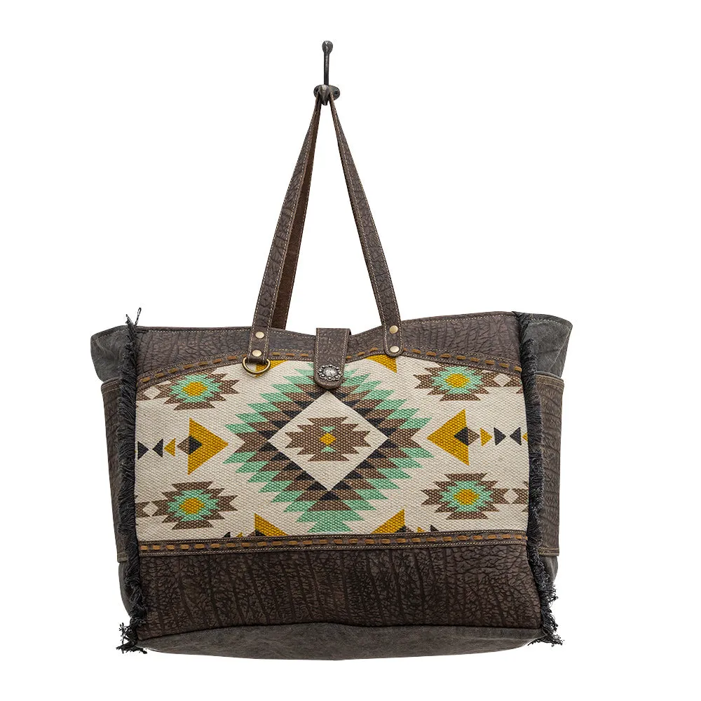 Flatey Weekender Bag sold by Myra Bag product image thumbnail 4