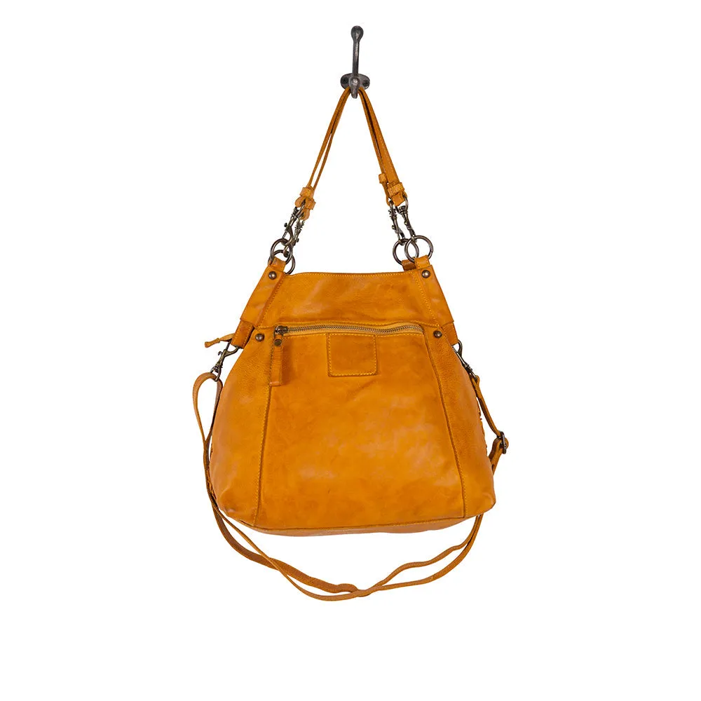 Exergonic Leather & Hair On Bag sold by Myra Bag product image thumbnail 5
