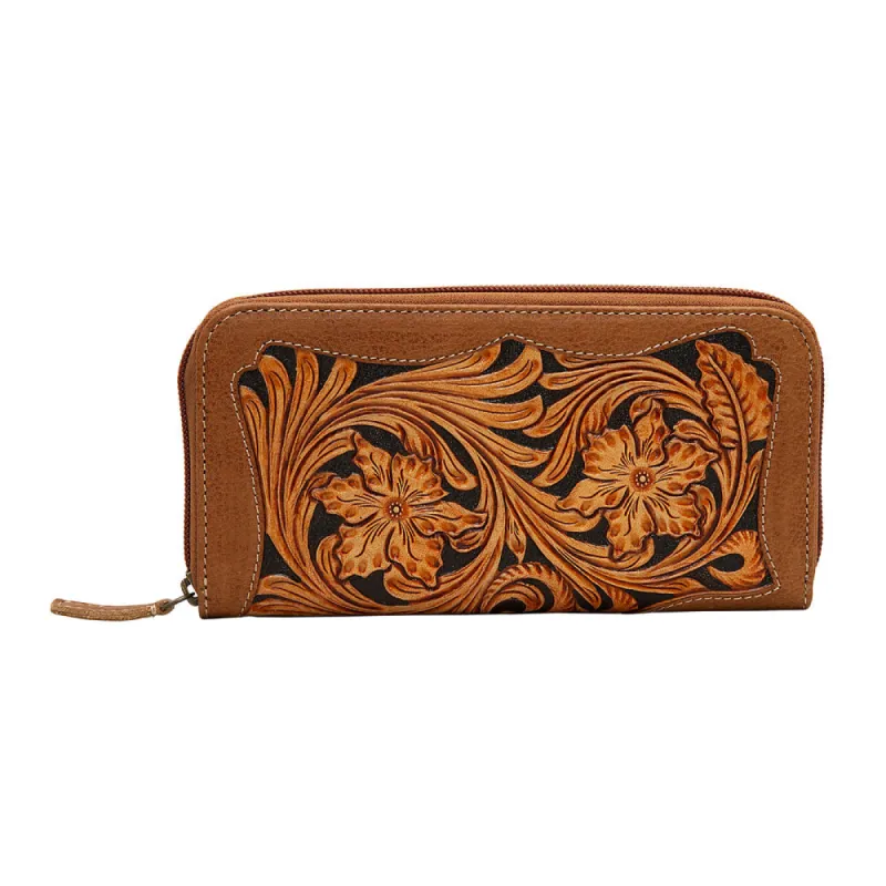 Mahogany Dust Wallet sold by Myra Bag