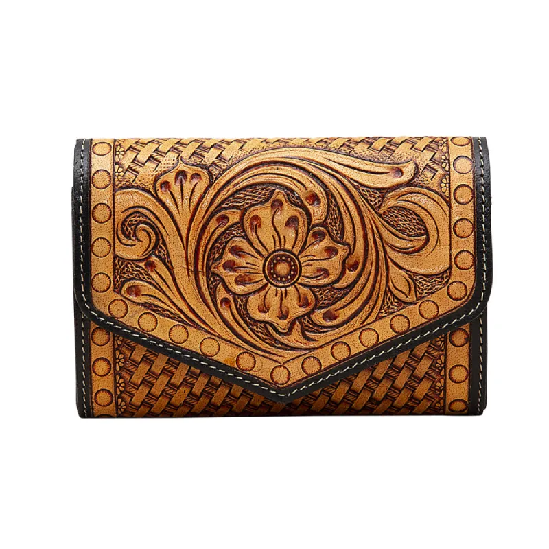 Crimson Dust Wallet sold by Myra Bag