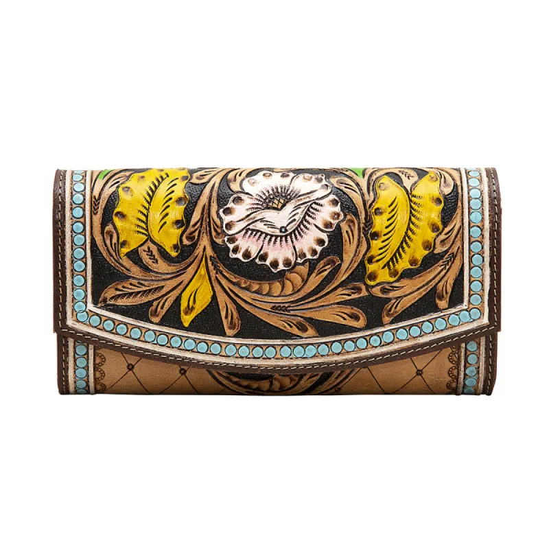 Boho Blues Wallet sold by Myra Bag