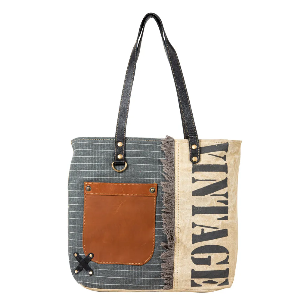 Vintage Excursions Tote Bag sold by Myra Bag product image thumbnail 5