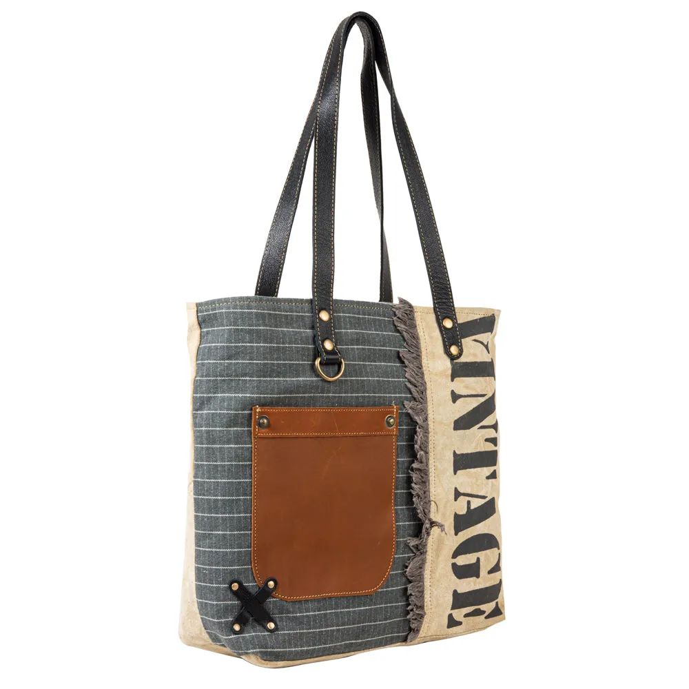 Vintage Excursions Tote Bag sold by Myra Bag product image thumbnail 2