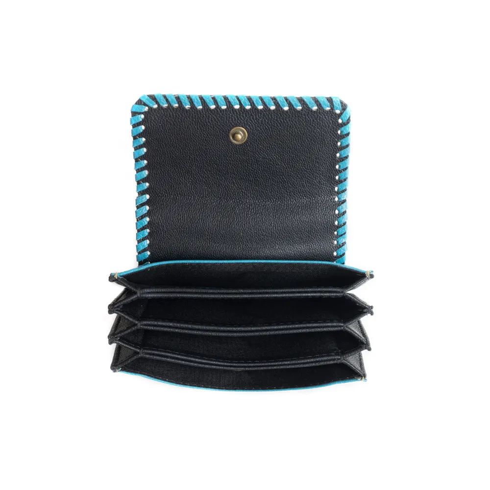 Brite Canyon Credit Card Holder in Sky Blue sold by Myra Bag product image thumbnail 4