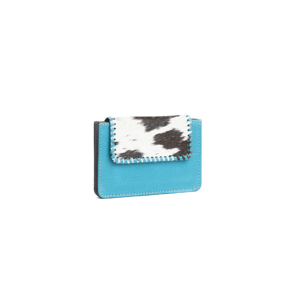 Brite Canyon Credit Card Holder in Sky Blue sold by Myra Bag product image thumbnail 2