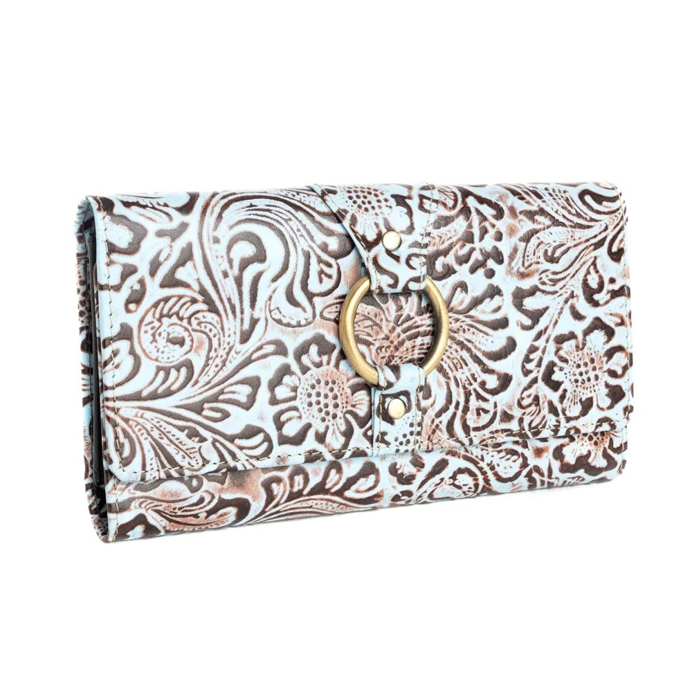 Vista Sonora Wallet in Turquoise sold by Myra Bag product image thumbnail 2