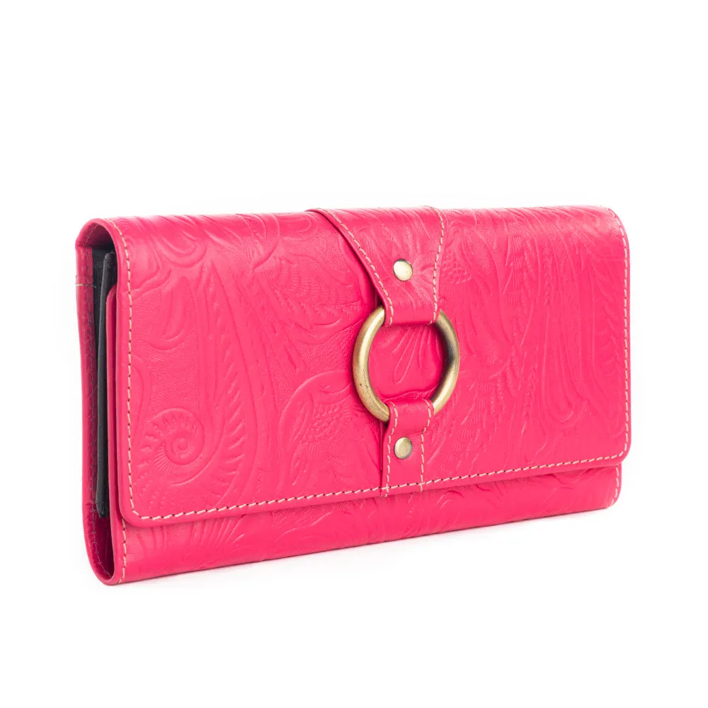 Vista Sonora Wallet in Magenta sold by Myra Bag product image thumbnail 2