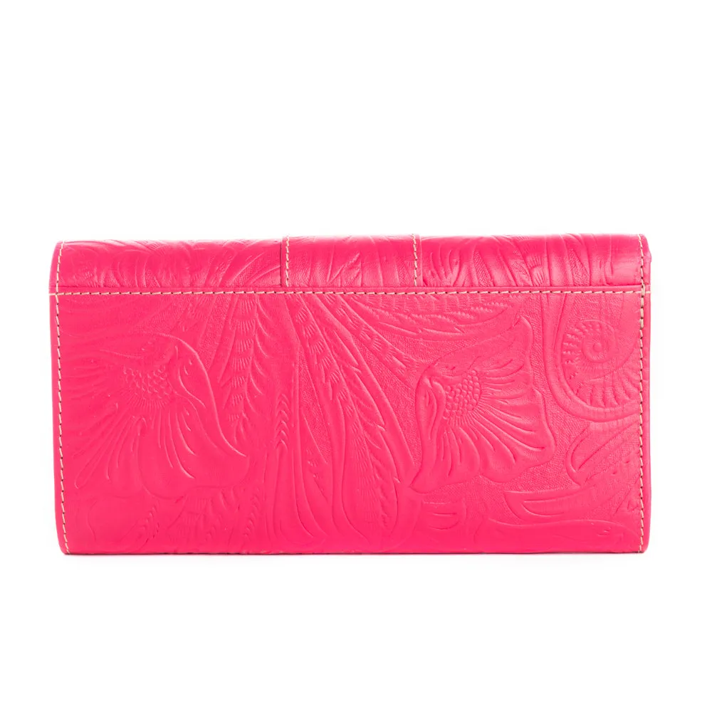 Vista Sonora Wallet in Magenta sold by Myra Bag product image thumbnail 3