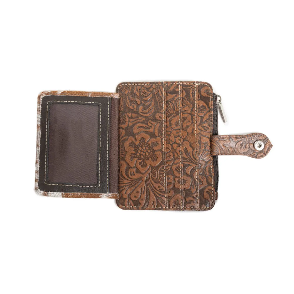 Wonder Trail Credit Card Wallet in Caramel sold by Myra Bag product image thumbnail 4