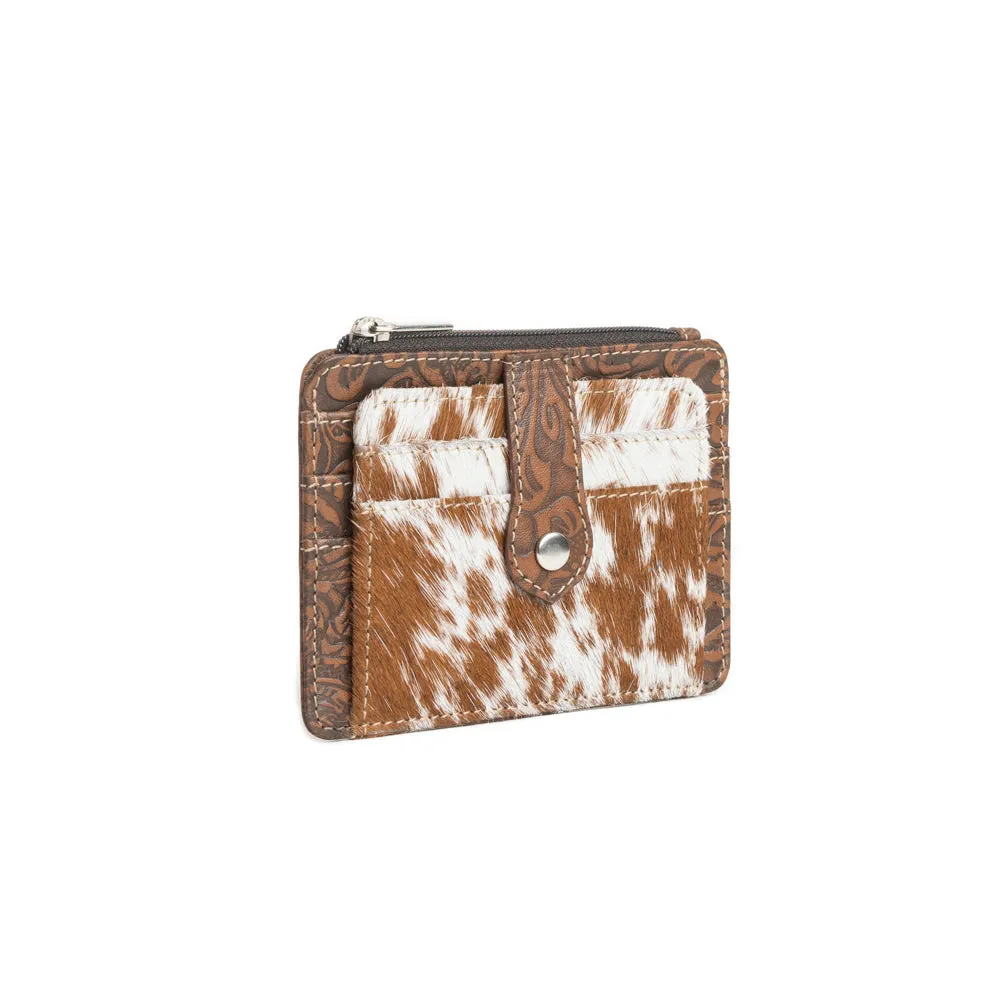Wonder Trail Credit Card Wallet in Caramel sold by Myra Bag product image thumbnail 2