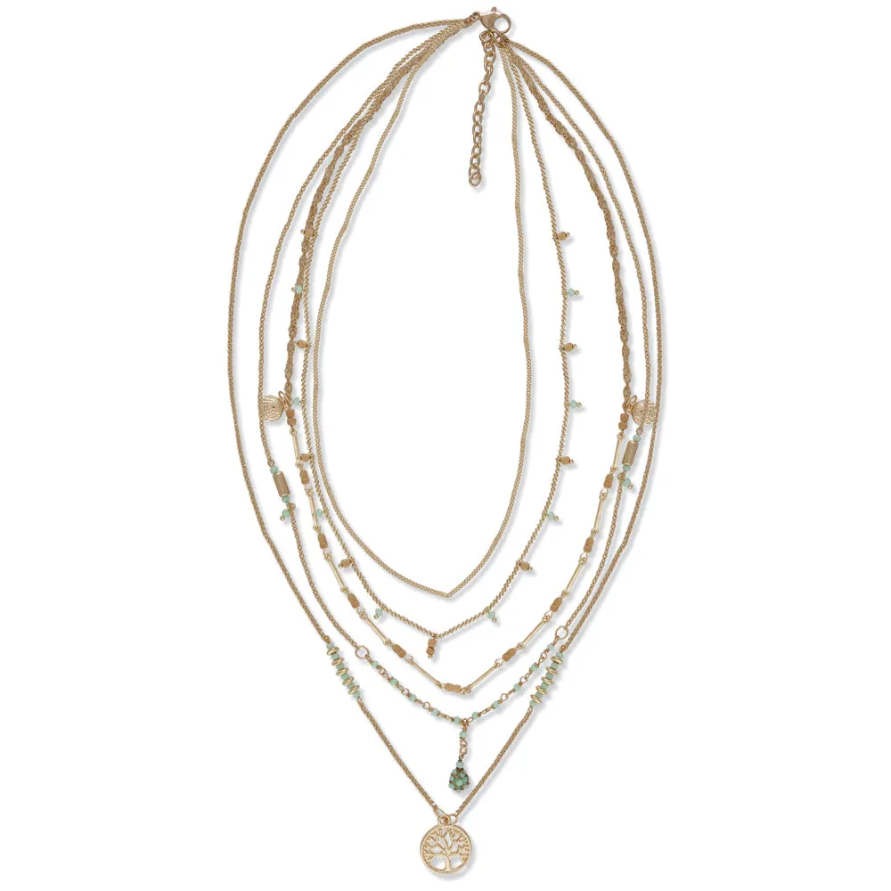 Lattice Necklace sold by Myra Bag product image thumbnail 2