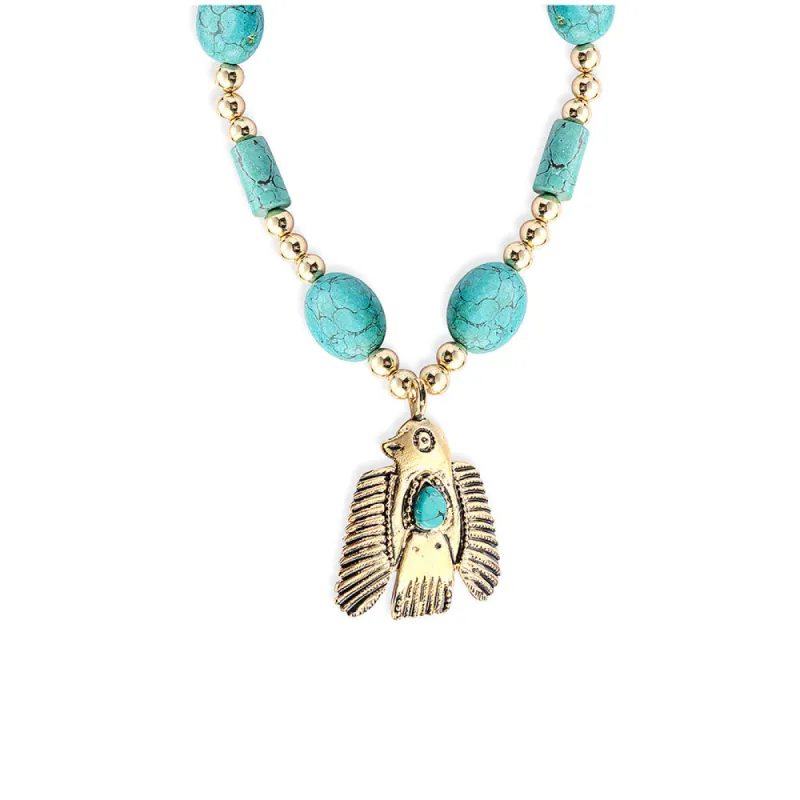 Mighty Skybird Stones Necklace sold by Myra Bag
