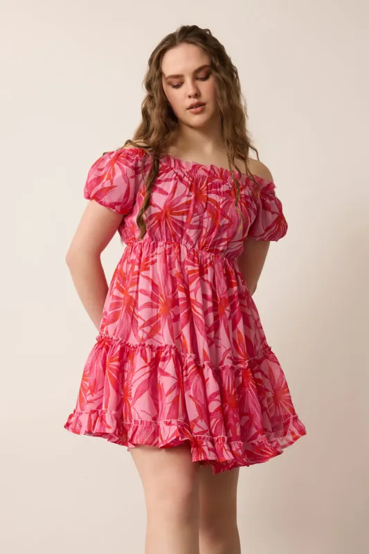 Erin Lovely Pattern Dress sold by Myra Bag