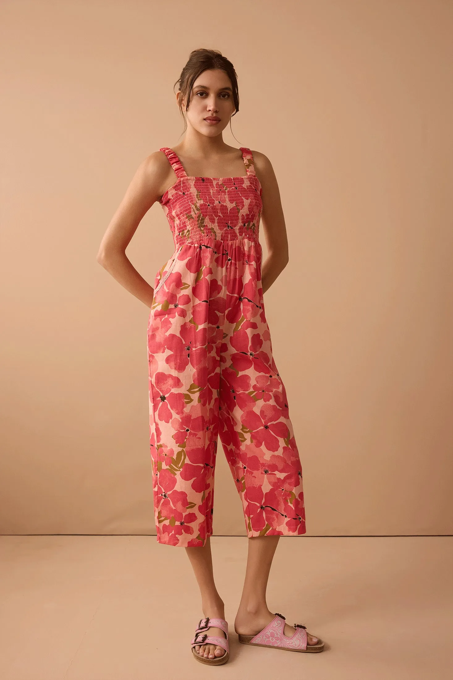 Danielle's Delight Floral Jumper sold by Myra Bag