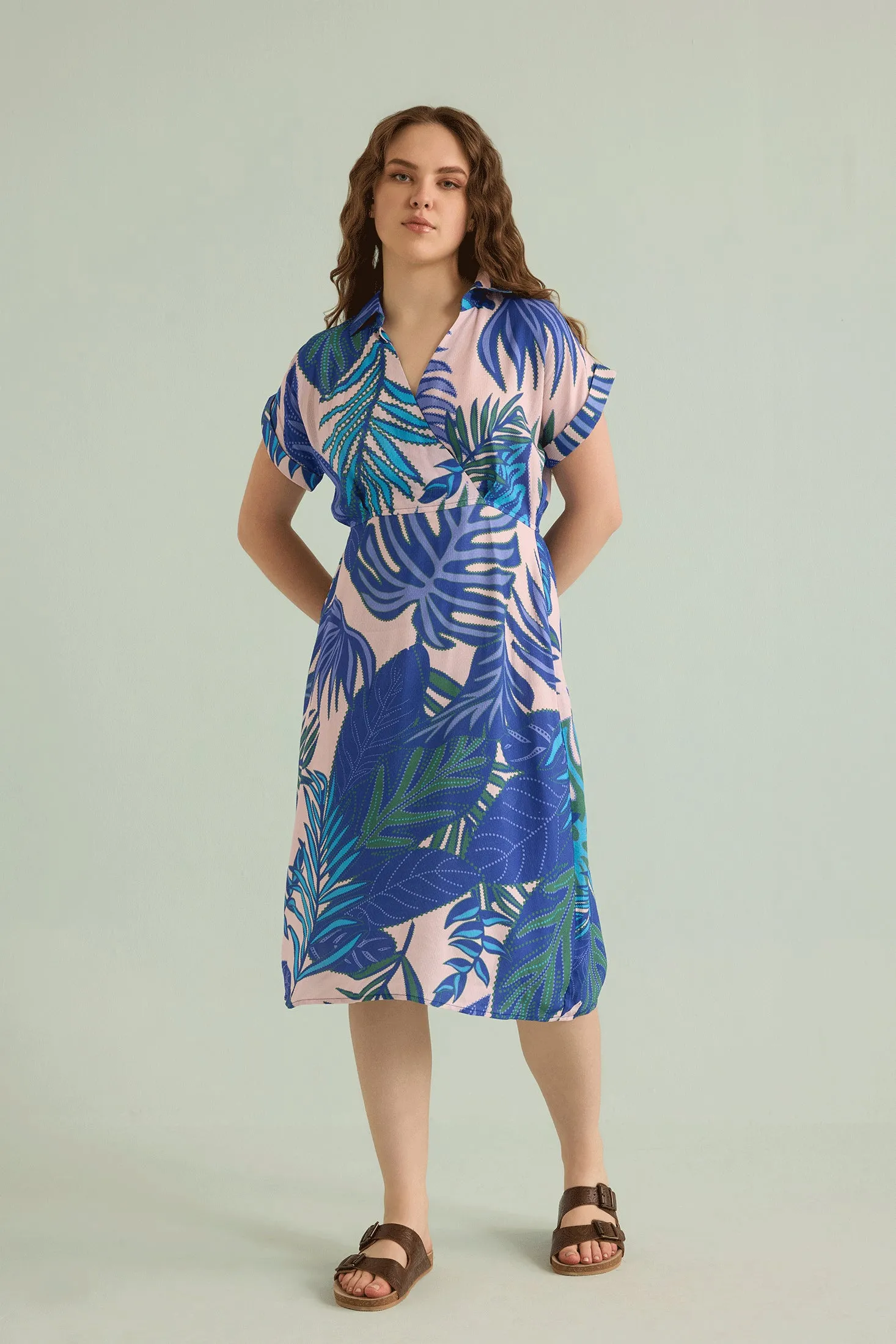 Island Breeze Shirt Dress sold by Myra Bag