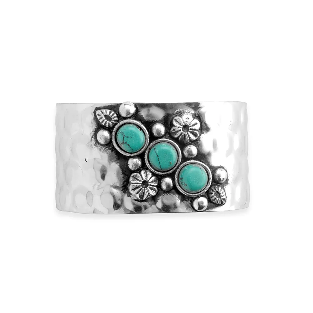 Turqouise Trio Cuff Bracelet sold by Myra Bag product image thumbnail 2