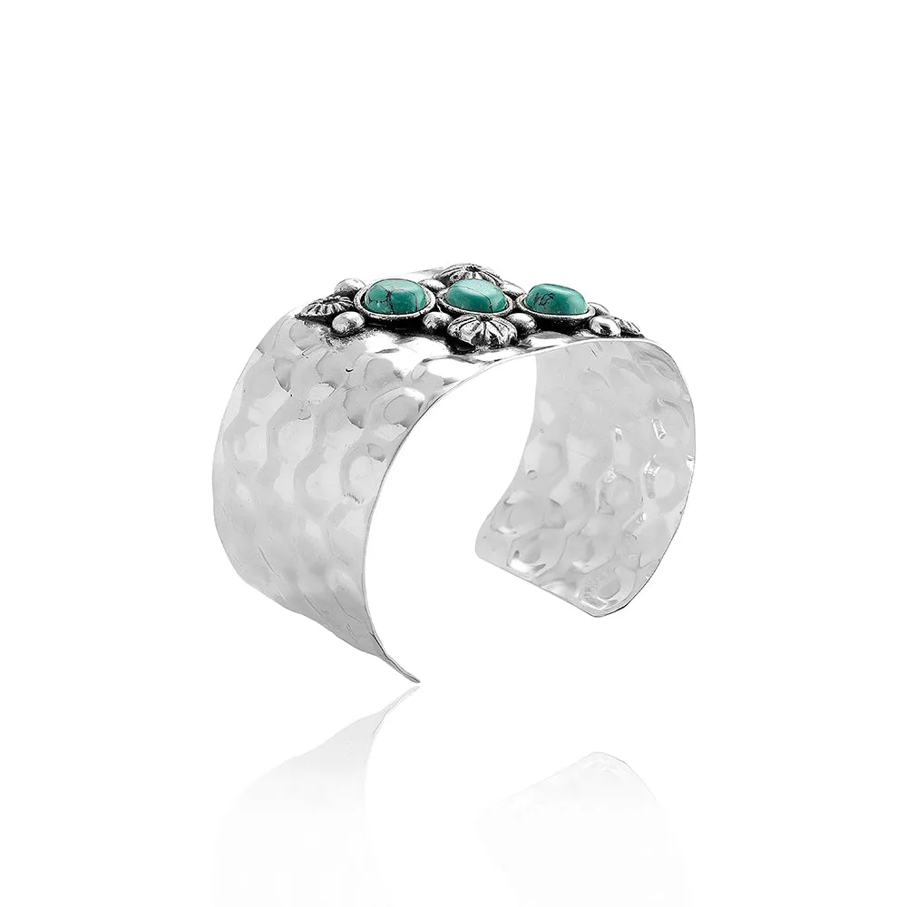 Turqouise Trio Cuff Bracelet sold by Myra Bag product image thumbnail 3