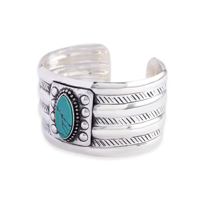 Seeking Serenity Cuff Bracelet sold by Myra Bag