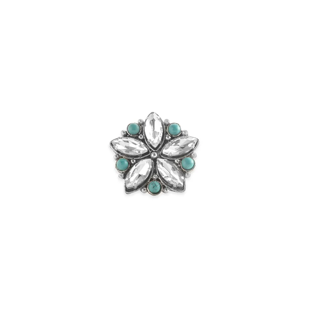 Sparkling Blossom Ring sold by Myra Bag product image thumbnail 3