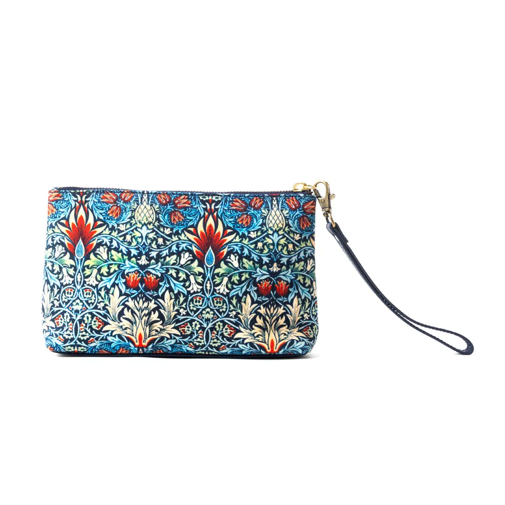 Lovely Garden Walls Clutch Bag In Blue sold by Myra Bag product image thumbnail 3