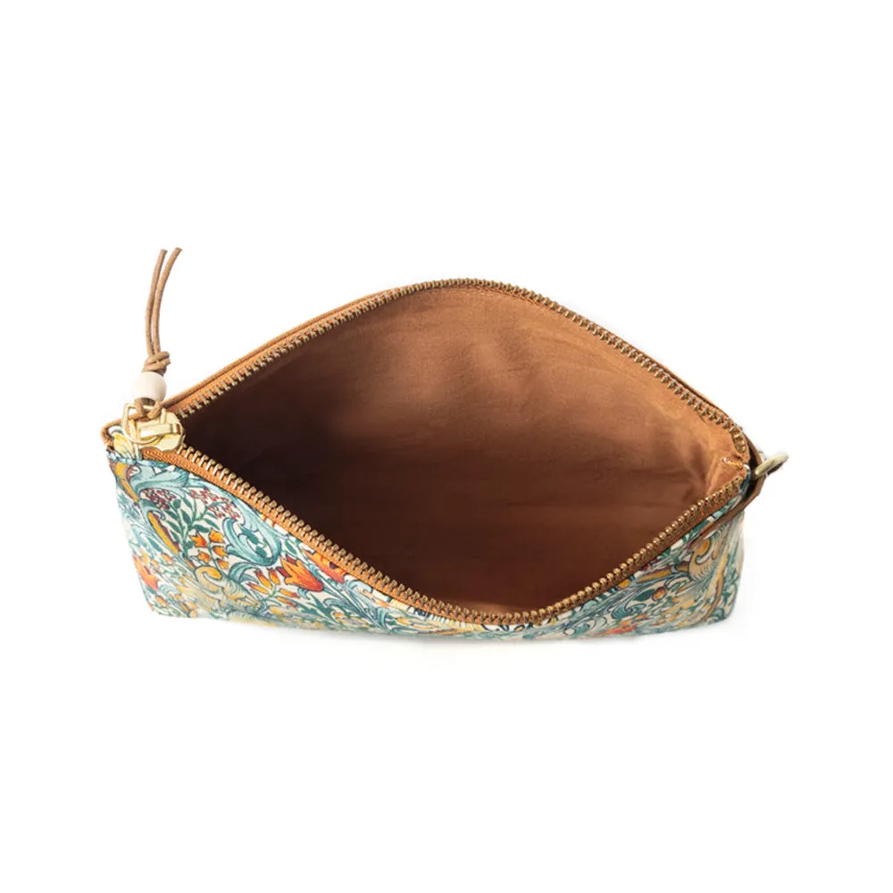 Secret Garden Clutch Bag In Camel sold by Myra Bag product image thumbnail 4