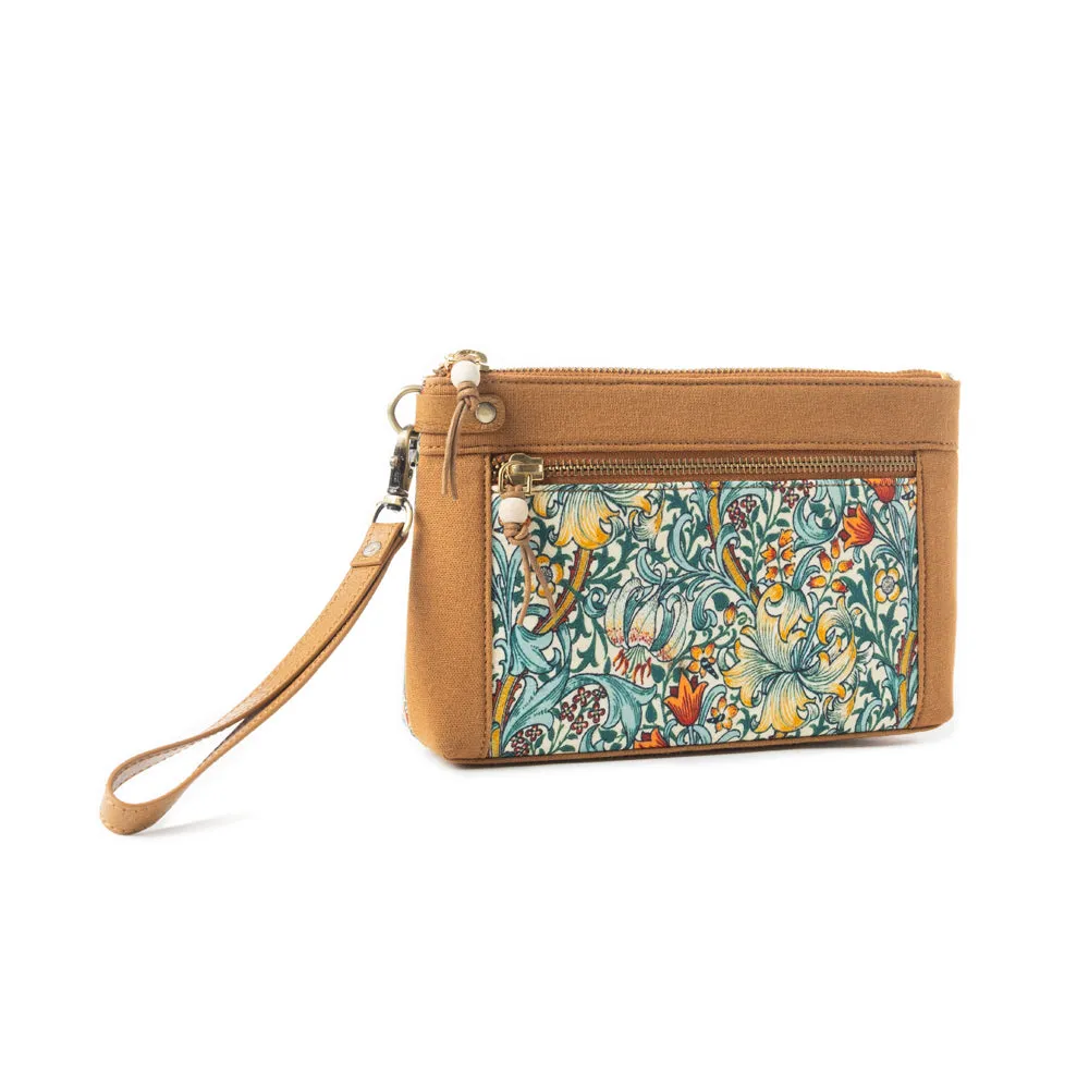 Secret Garden Clutch Bag In Camel sold by Myra Bag product image thumbnail 2