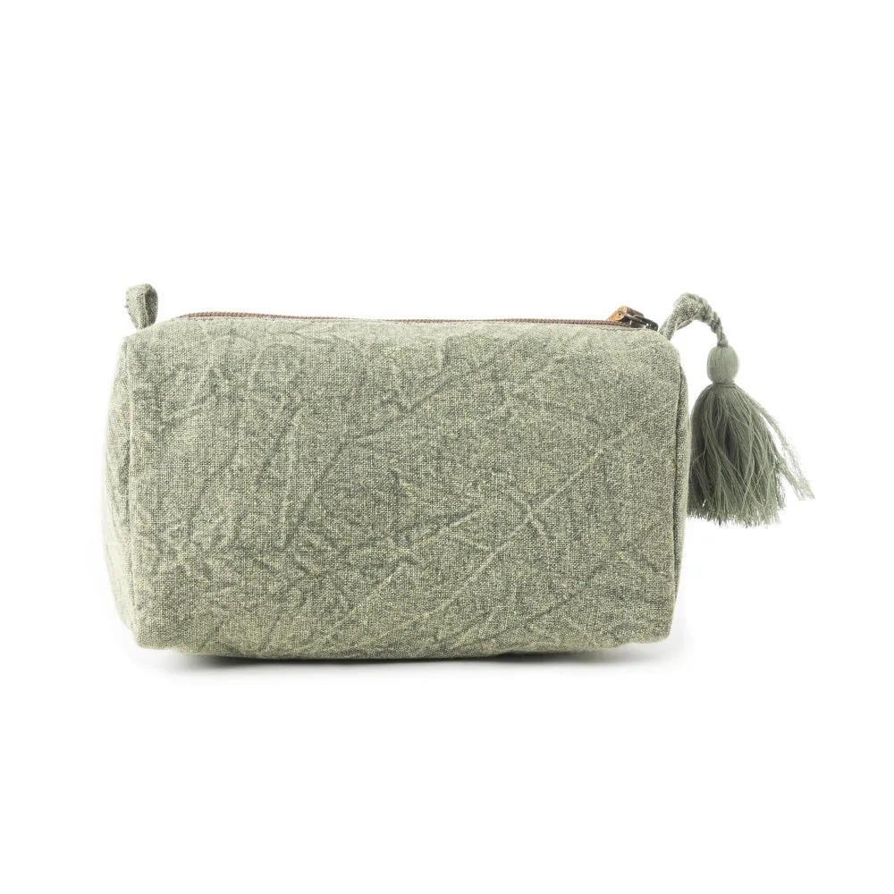 Bohemian Green Supreme Clutch Bag In Olive Green sold by Myra Bag product image thumbnail 3