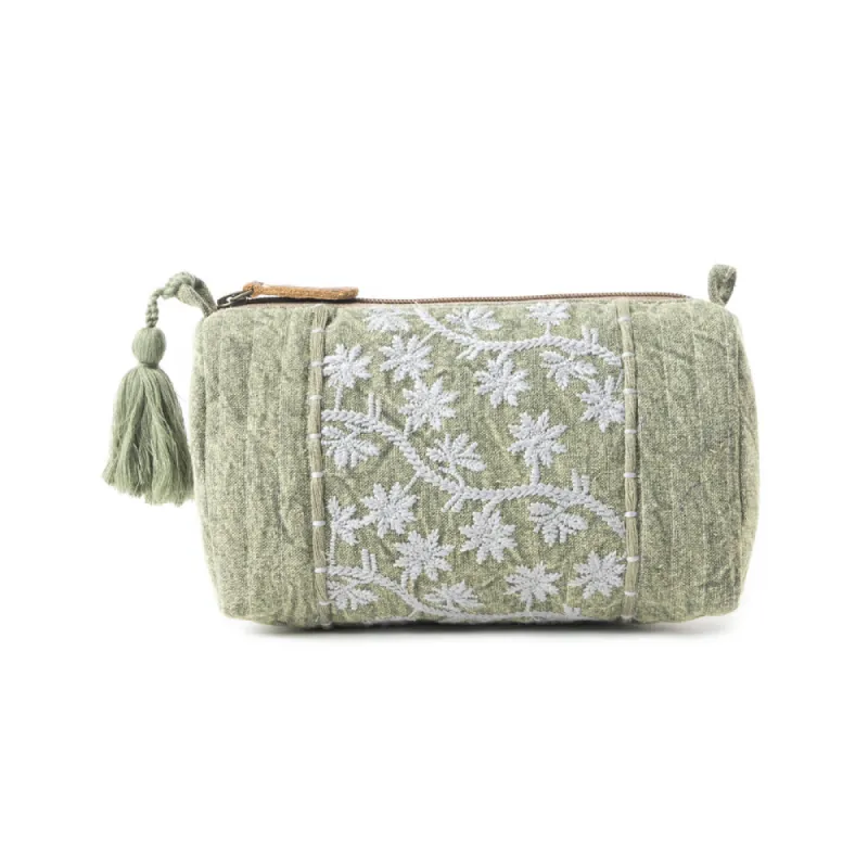 Bohemian Green Supreme Clutch Bag In Olive Green sold by Myra Bag