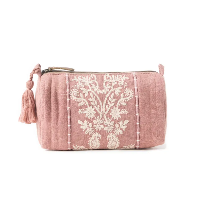 Victorian Lace Legacy Clutch Bag In Pink sold by Myra Bag