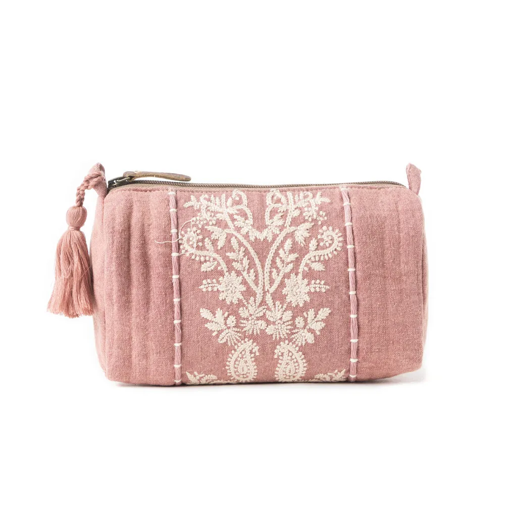 Victorian Lace Legacy Clutch Bag In Pink sold by Myra Bag