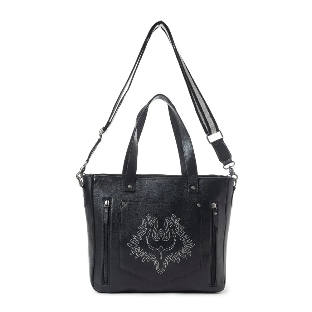 Pueblo Visions Concealed Carry Bag In Black sold by Myra Bag product image thumbnail 4