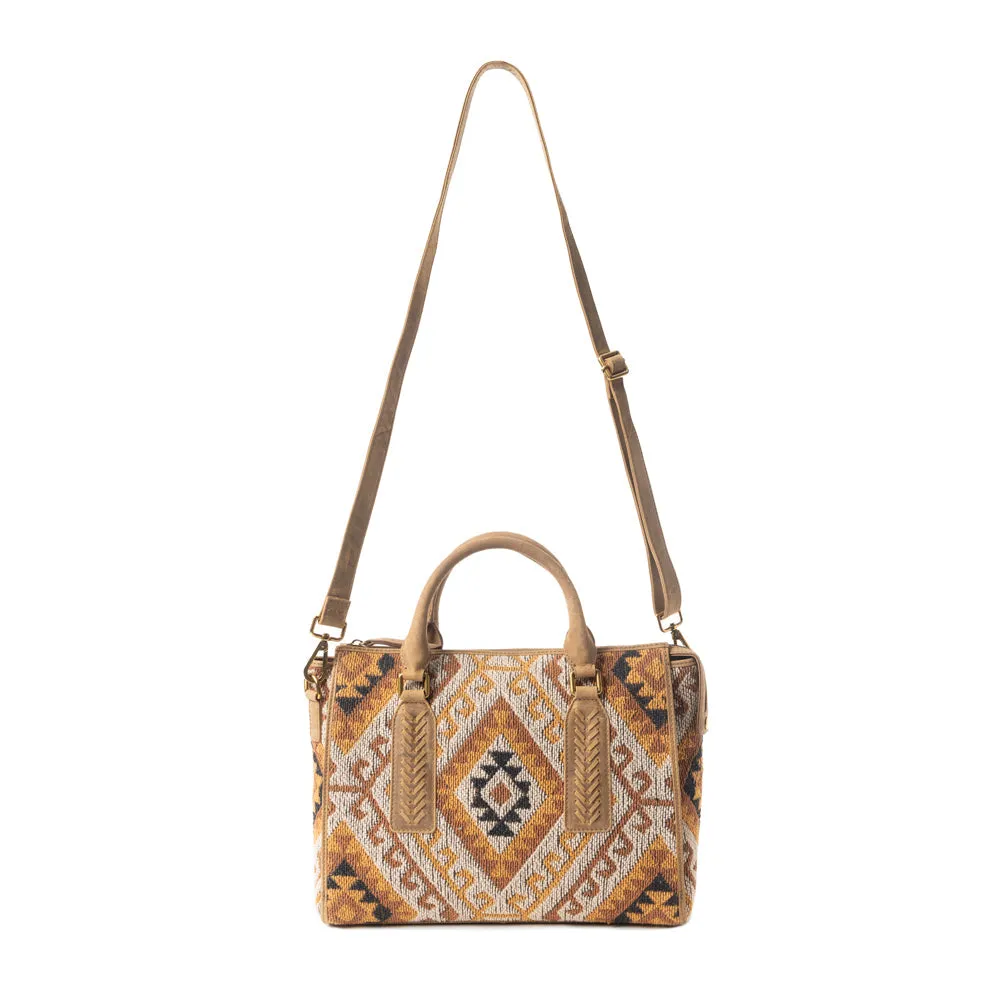 Amber Mesa Concealed Carry Handbag In Beige sold by Myra Bag product image thumbnail 3