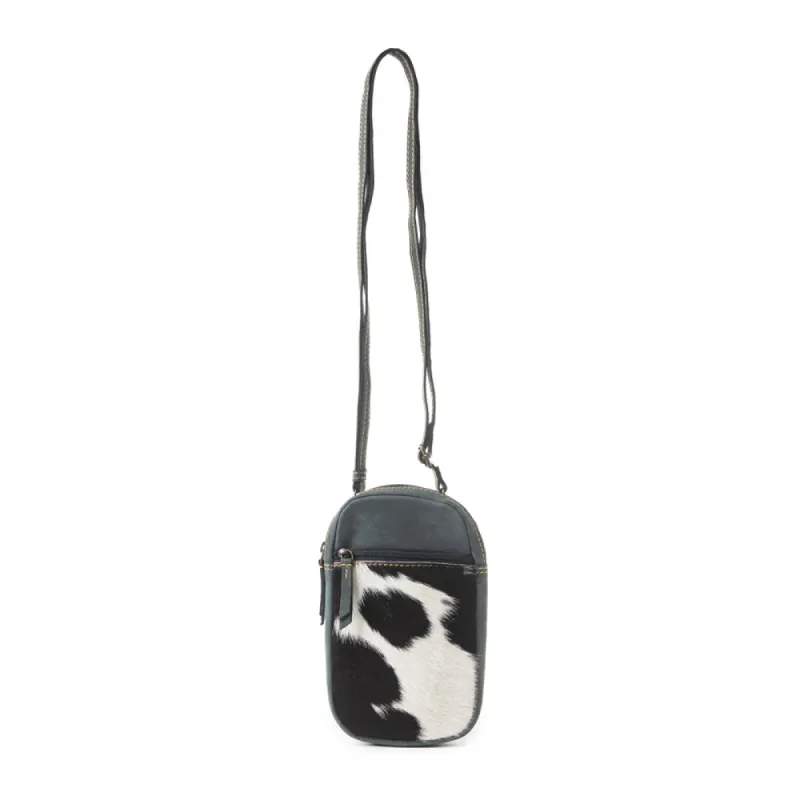 Graytop Canyon CellPhone Bag In Black made by Myra Bag