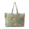 Fern Grove Patchwork Weekender Bag sold by Myra Bag