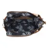 Mesa Flight Tote Bag In Brown & Yellow sold by Myra Bag