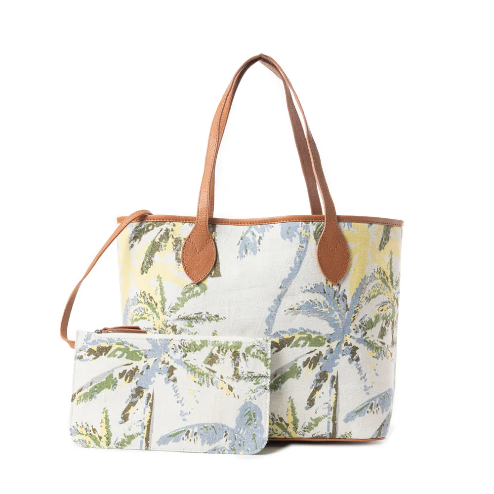 Follow Paradise Tote Bag In Off White sold by Myra Bag