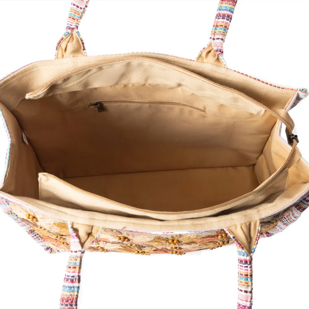 Mesa Blossoms on Parade Tote Bag sold by Myra Bag product image thumbnail 4