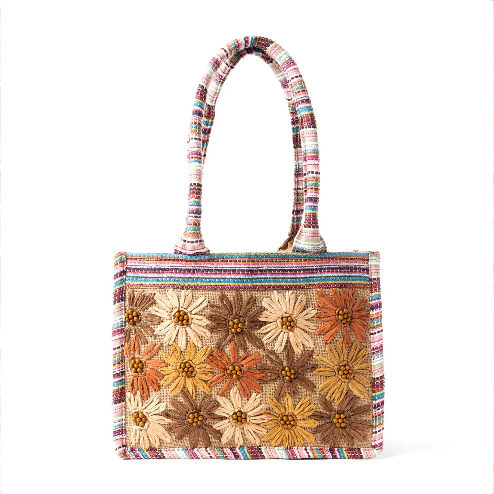 Prairie Sunflower Festival Tote Bag sold by Myra Bag