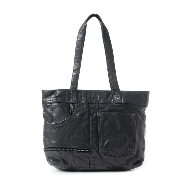 Lapiera Mountain Shoulder Bag In Black sold by Myra Bag