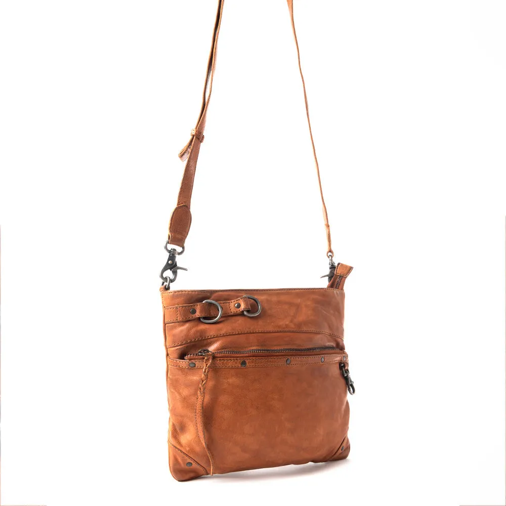 Morrisville Shoulder Bag In Brown sold by Myra Bag product image thumbnail 2