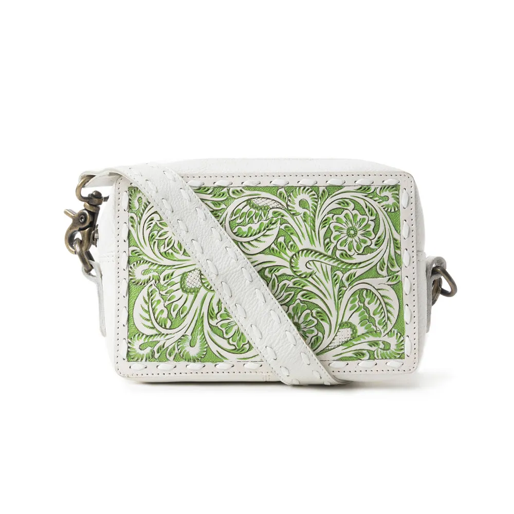 Barstow Trail Shoulder Bag In Light Green sold by Myra Bag