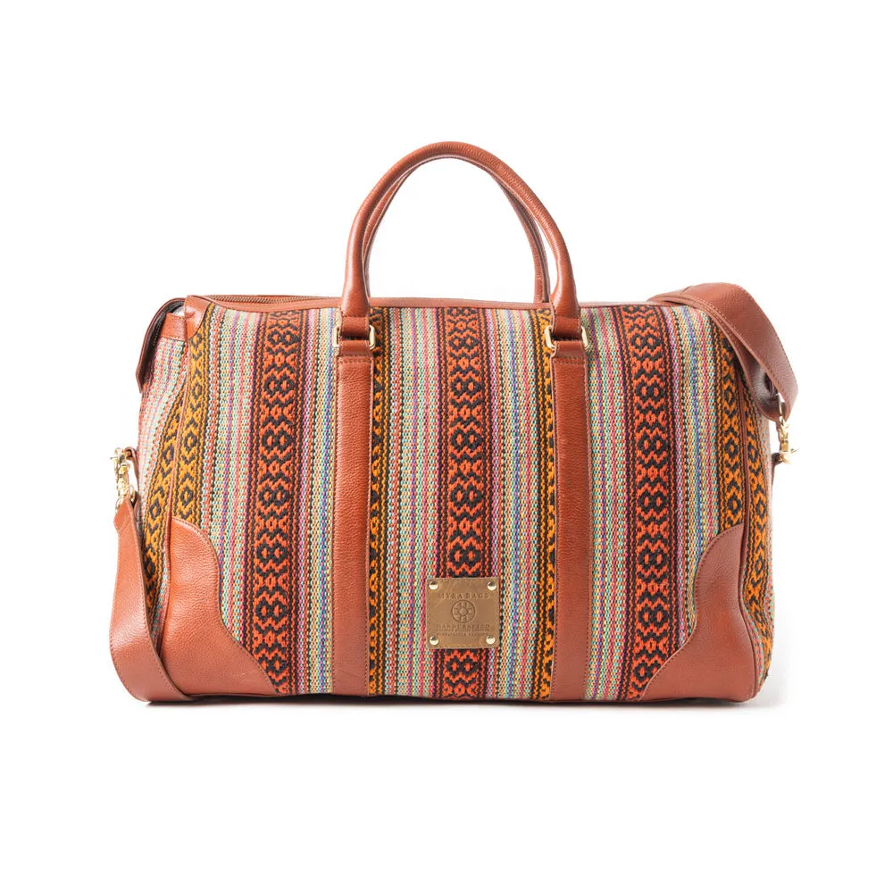 Stallion Way Duffel In Brown sold by Myra Bag product image thumbnail 3
